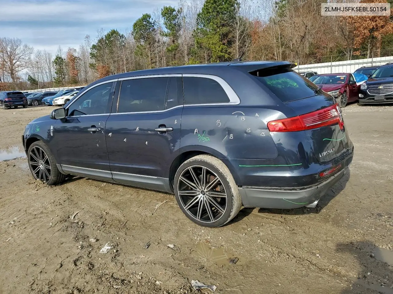 2014 Lincoln Mkt VIN: 2LMHJ5FK5EBL50154 Lot: 93394325
