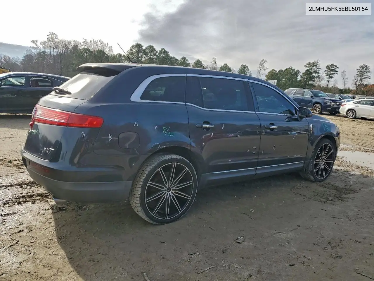 2014 Lincoln Mkt VIN: 2LMHJ5FK5EBL50154 Lot: 93394325