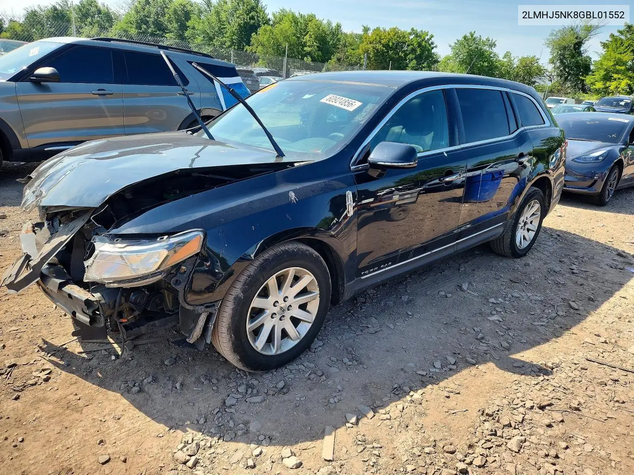 2016 Lincoln Mkt VIN: 2LMHJ5NK8GBL01552 Lot: 60924856