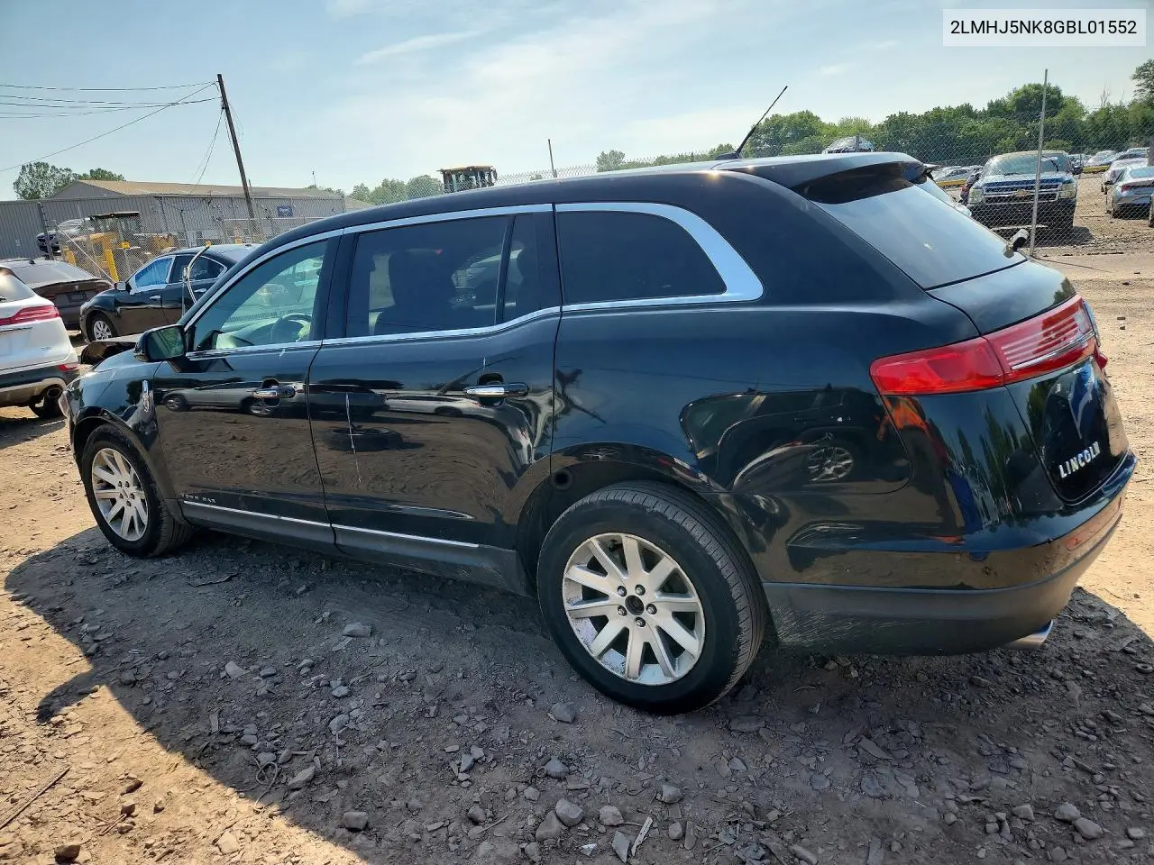 2016 Lincoln Mkt VIN: 2LMHJ5NK8GBL01552 Lot: 60924856
