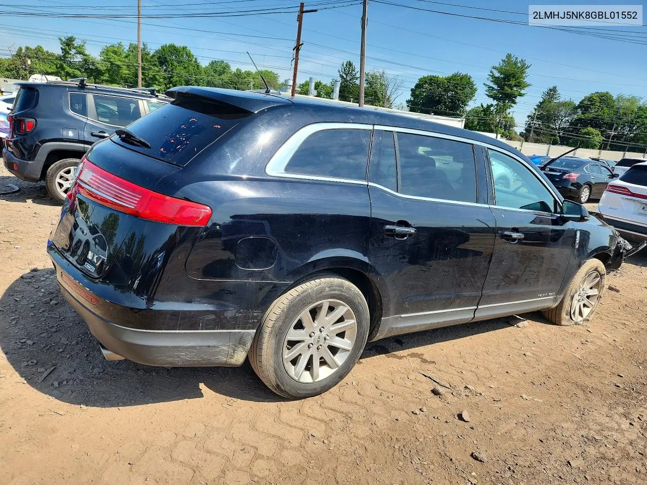 2016 Lincoln Mkt VIN: 2LMHJ5NK8GBL01552 Lot: 60924856