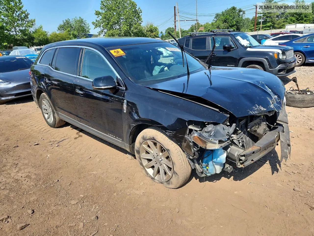 2016 Lincoln Mkt VIN: 2LMHJ5NK8GBL01552 Lot: 60924856