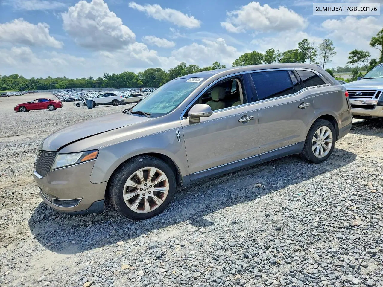 2016 Lincoln Mkt VIN: 2LMHJ5AT7GBL03176 Lot: 62073526