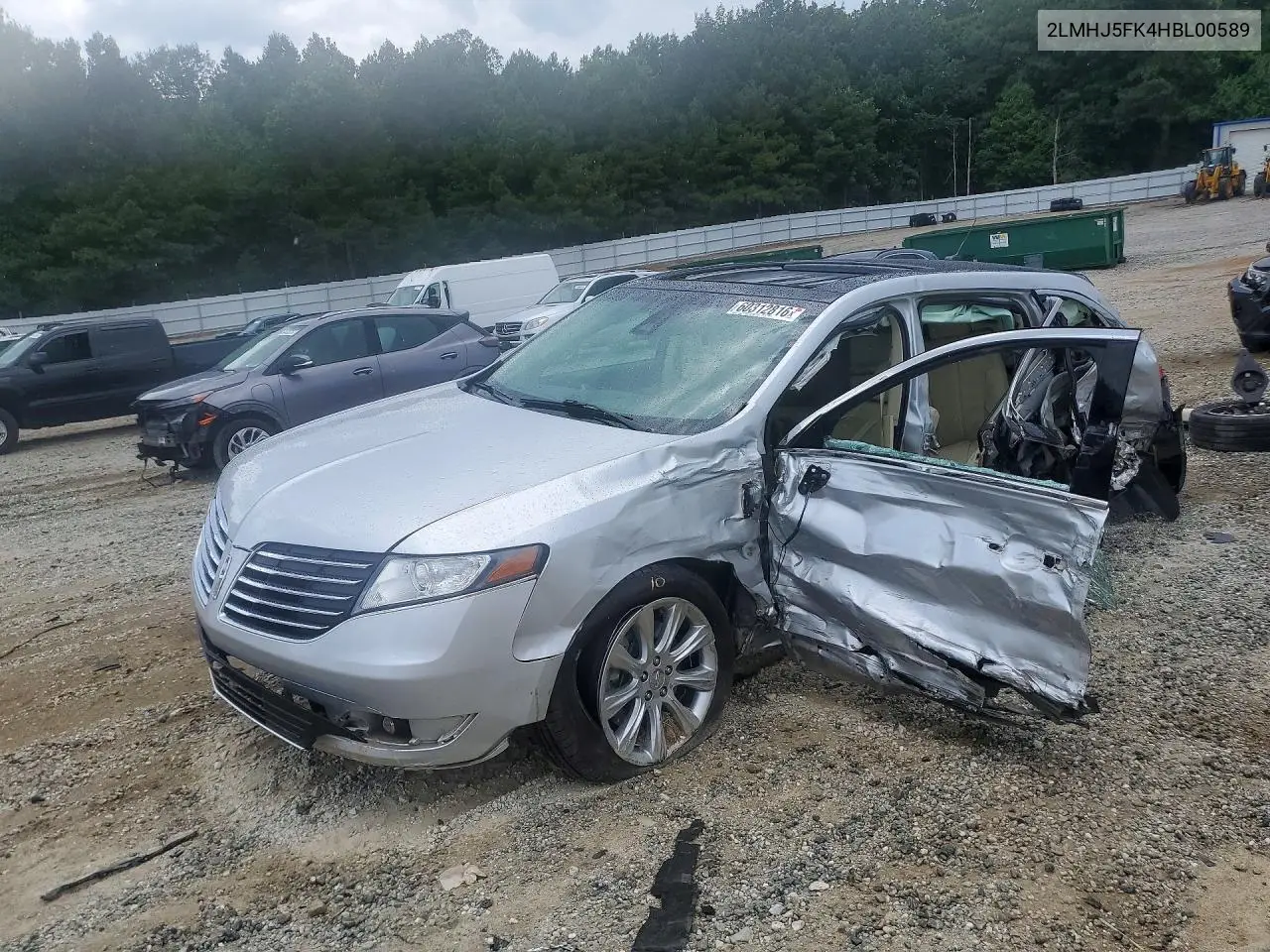 2017 Lincoln Mkt VIN: 2LMHJ5FK4HBL00589 Lot: 60312816