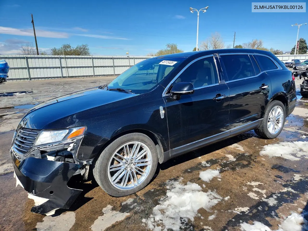 2019 Lincoln Mkt VIN: 2LMHJ5AT9KBL00126 Lot: 46115406