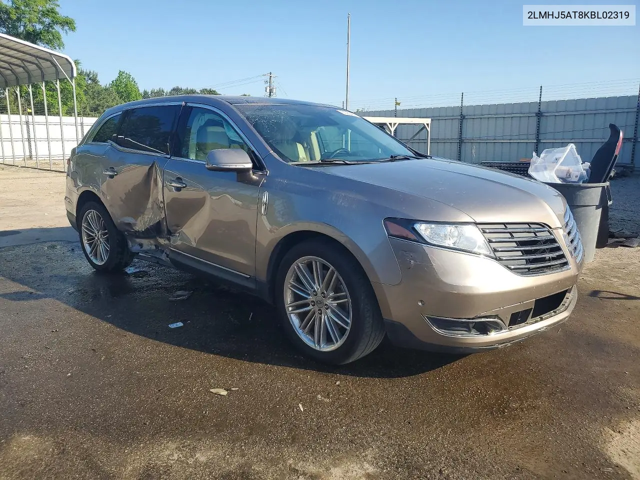 2019 Lincoln Mkt VIN: 2LMHJ5AT8KBL02319 Lot: 50253216
