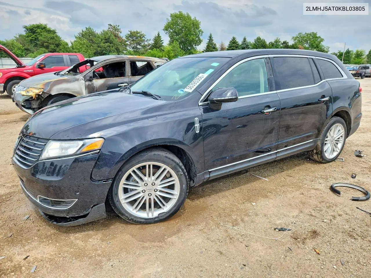 2019 Lincoln Mkt VIN: 2LMHJ5AT0KBL03805 Lot: 56395366