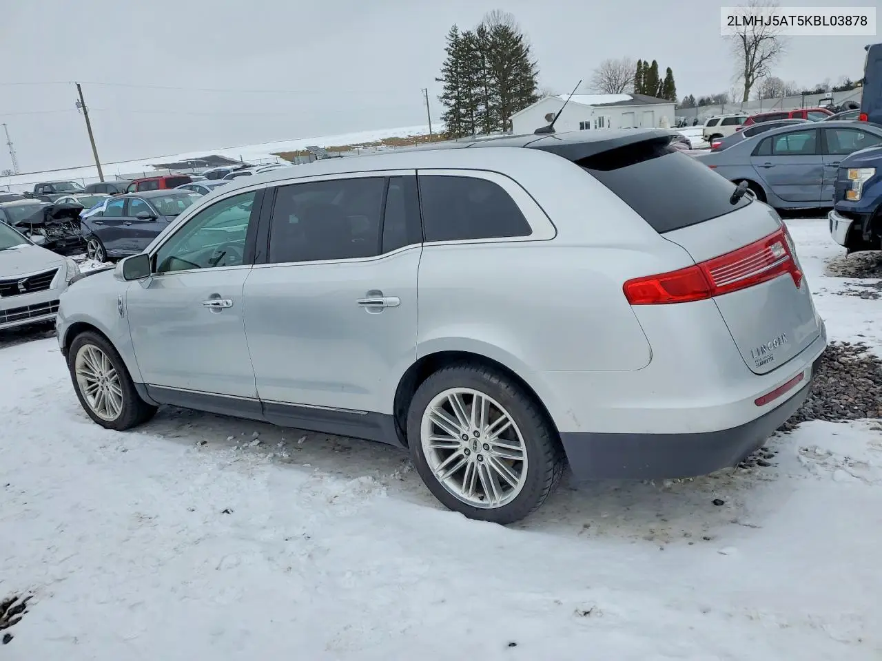 2019 Lincoln Mkt VIN: 2LMHJ5AT5KBL03878 Lot: 75554815