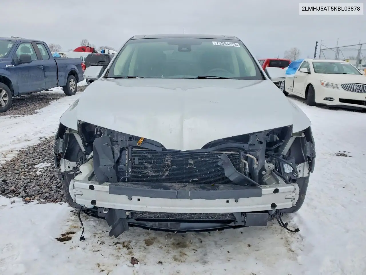 2019 Lincoln Mkt VIN: 2LMHJ5AT5KBL03878 Lot: 75554815