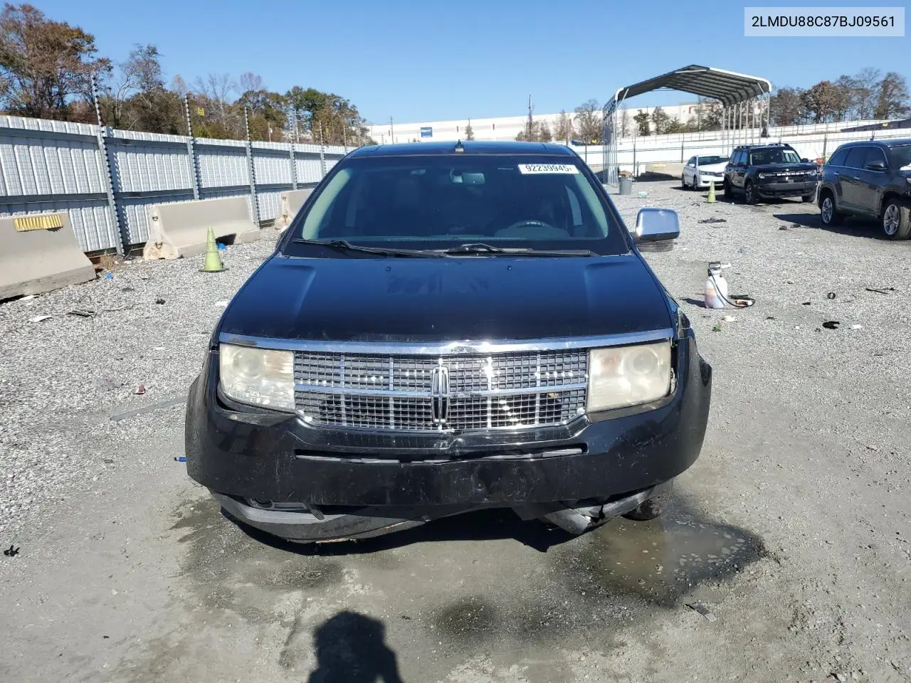 2LMDU88C87BJ09561 2007 Lincoln Mkx