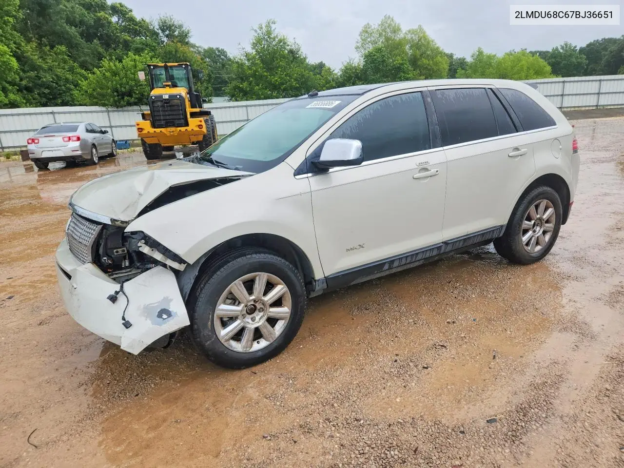 2007 Lincoln Mkx VIN: 2LMDU68C67BJ36651 Lot: 56856886