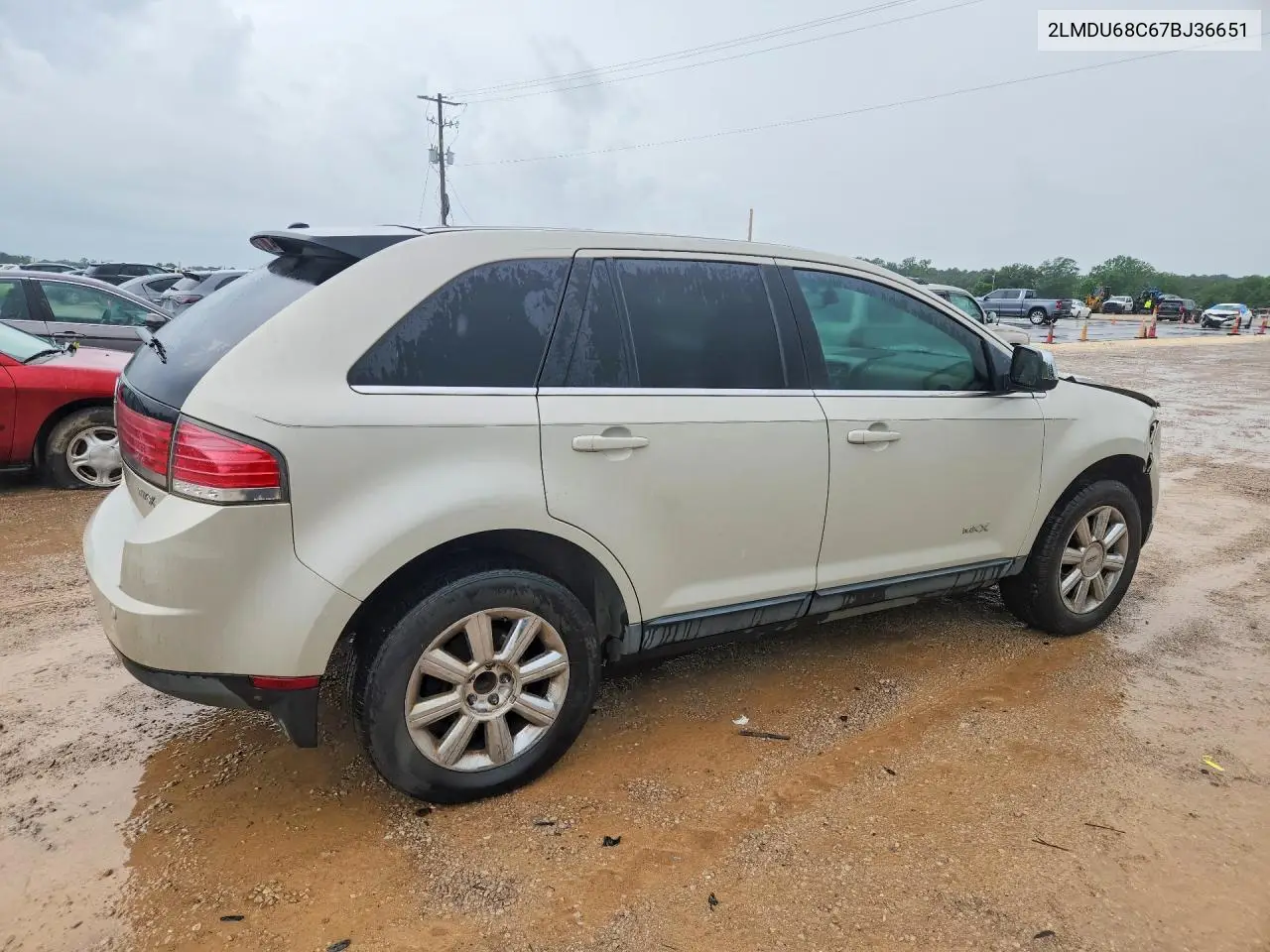 2007 Lincoln Mkx VIN: 2LMDU68C67BJ36651 Lot: 56856886