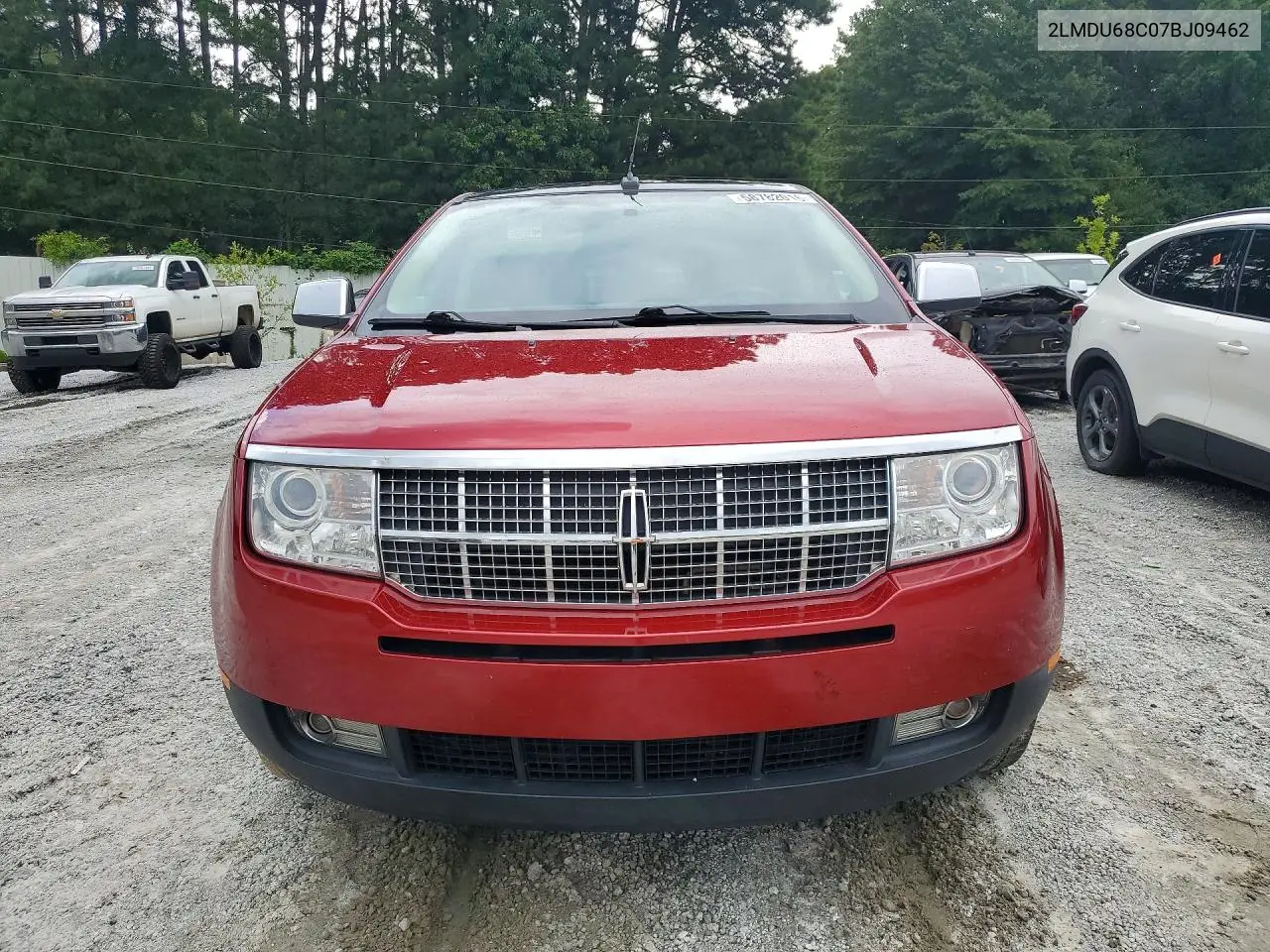 2007 Lincoln Mkx VIN: 2LMDU68C07BJ09462 Lot: 58782016