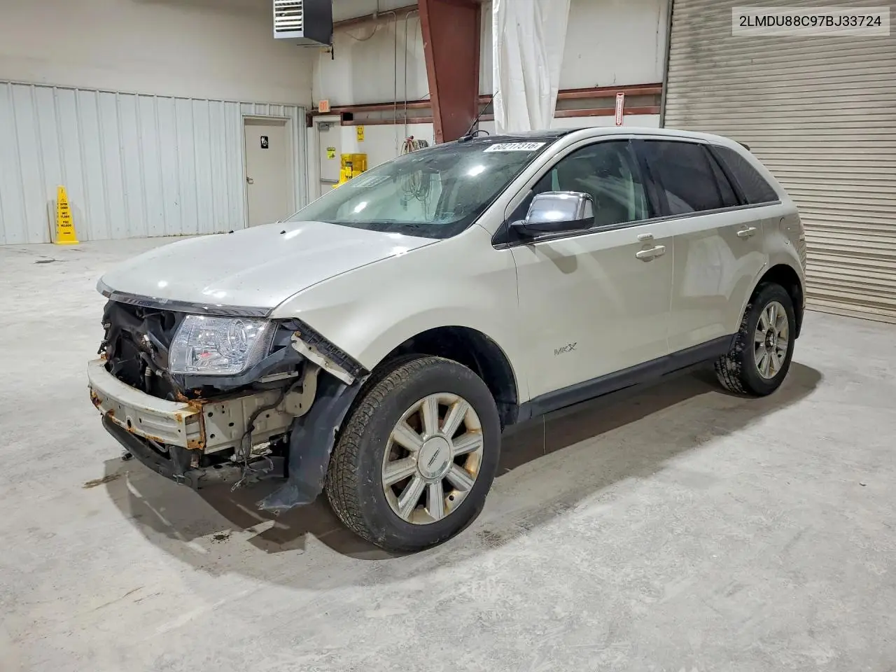 2007 Lincoln Mkx VIN: 2LMDU88C97BJ33724 Lot: 60217316