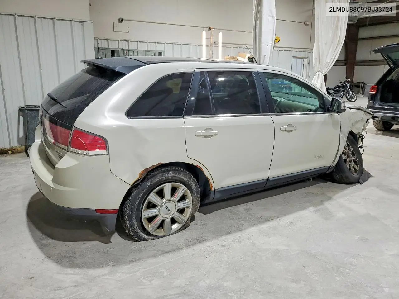2007 Lincoln Mkx VIN: 2LMDU88C97BJ33724 Lot: 60217316