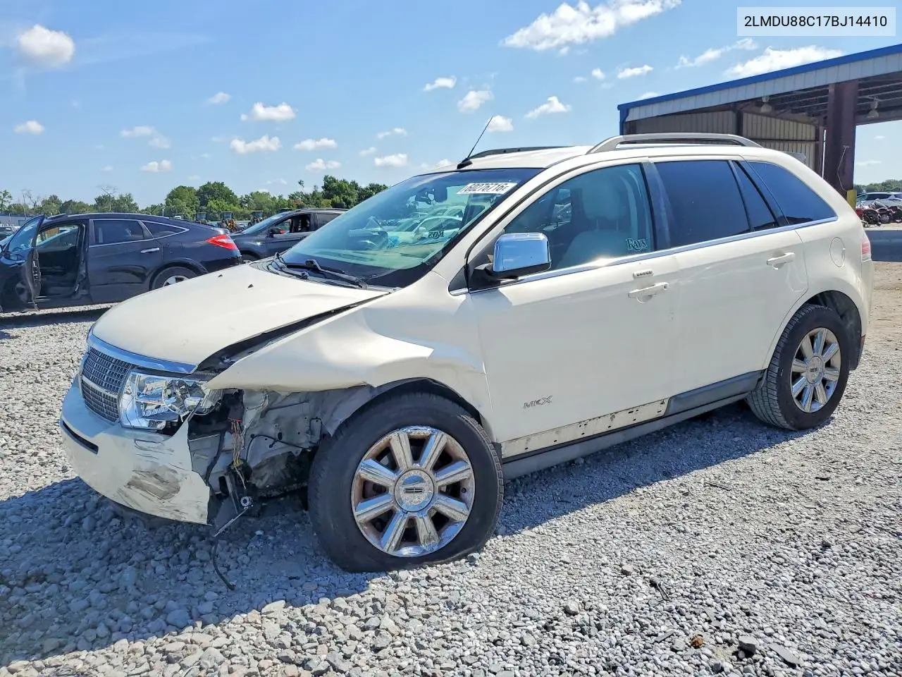2007 Lincoln Mkx VIN: 2LMDU88C17BJ14410 Lot: 60276716