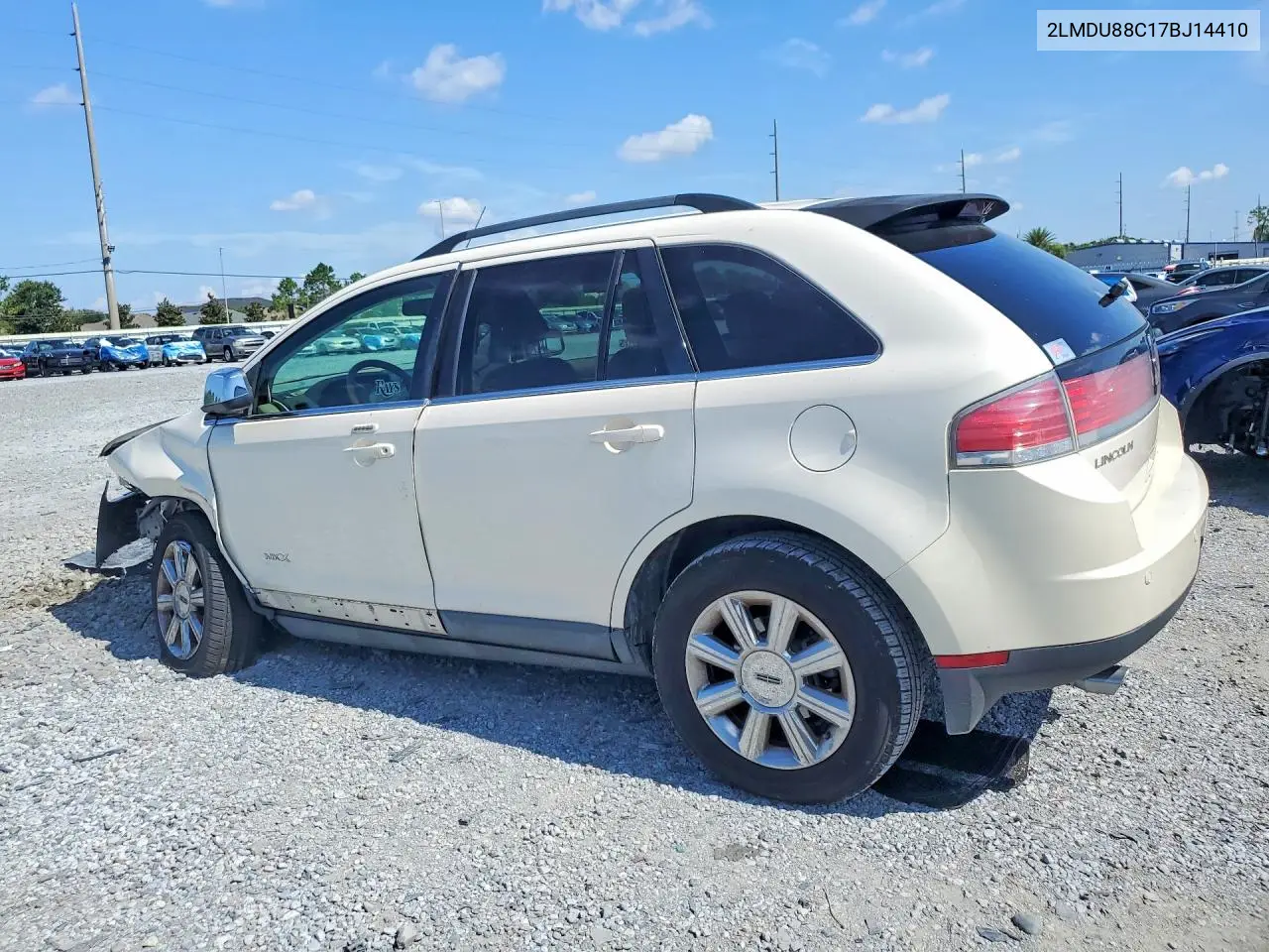 2007 Lincoln Mkx VIN: 2LMDU88C17BJ14410 Lot: 60276716