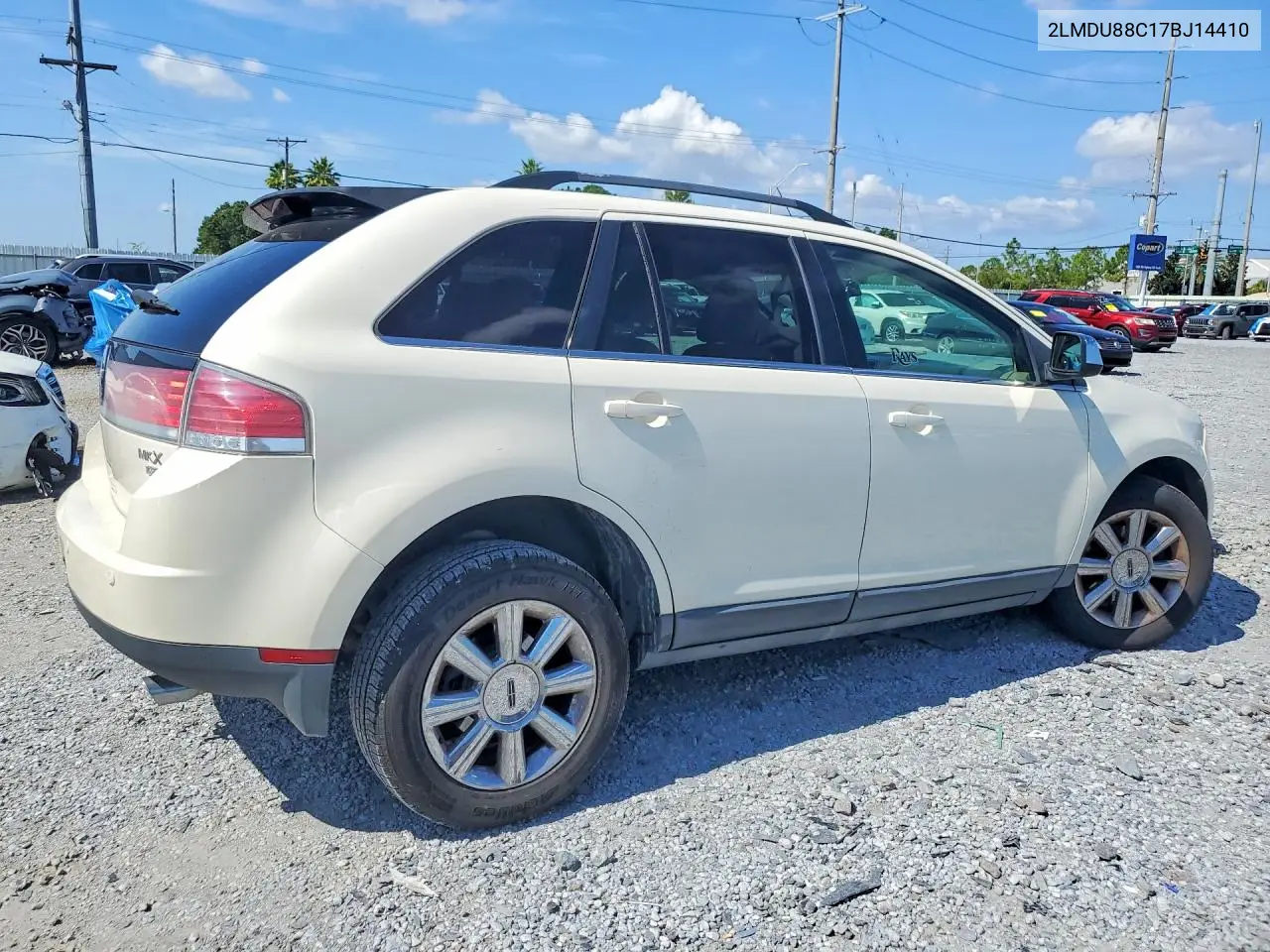 2007 Lincoln Mkx VIN: 2LMDU88C17BJ14410 Lot: 60276716