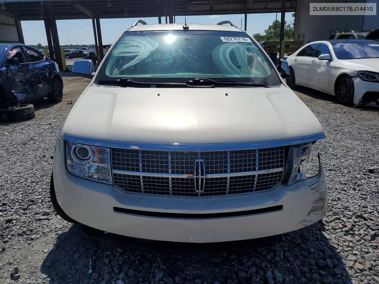 2007 Lincoln Mkx VIN: 2LMDU88C17BJ14410 Lot: 60276716