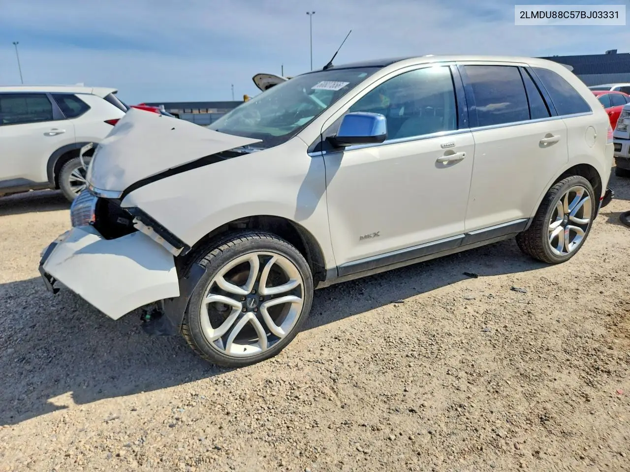 2007 Lincoln Mkx VIN: 2LMDU88C57BJ03331 Lot: 60827656