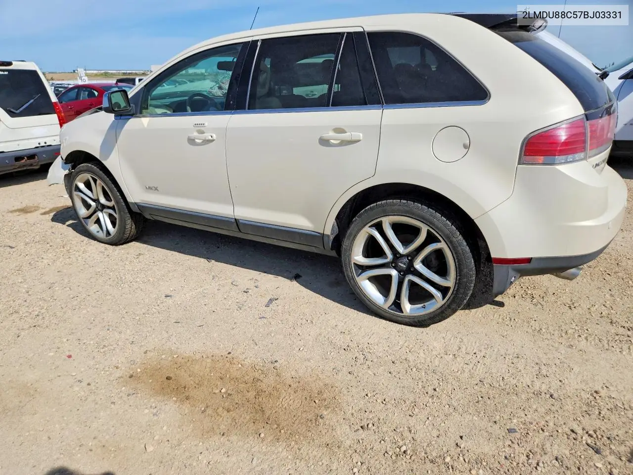 2007 Lincoln Mkx VIN: 2LMDU88C57BJ03331 Lot: 60827656