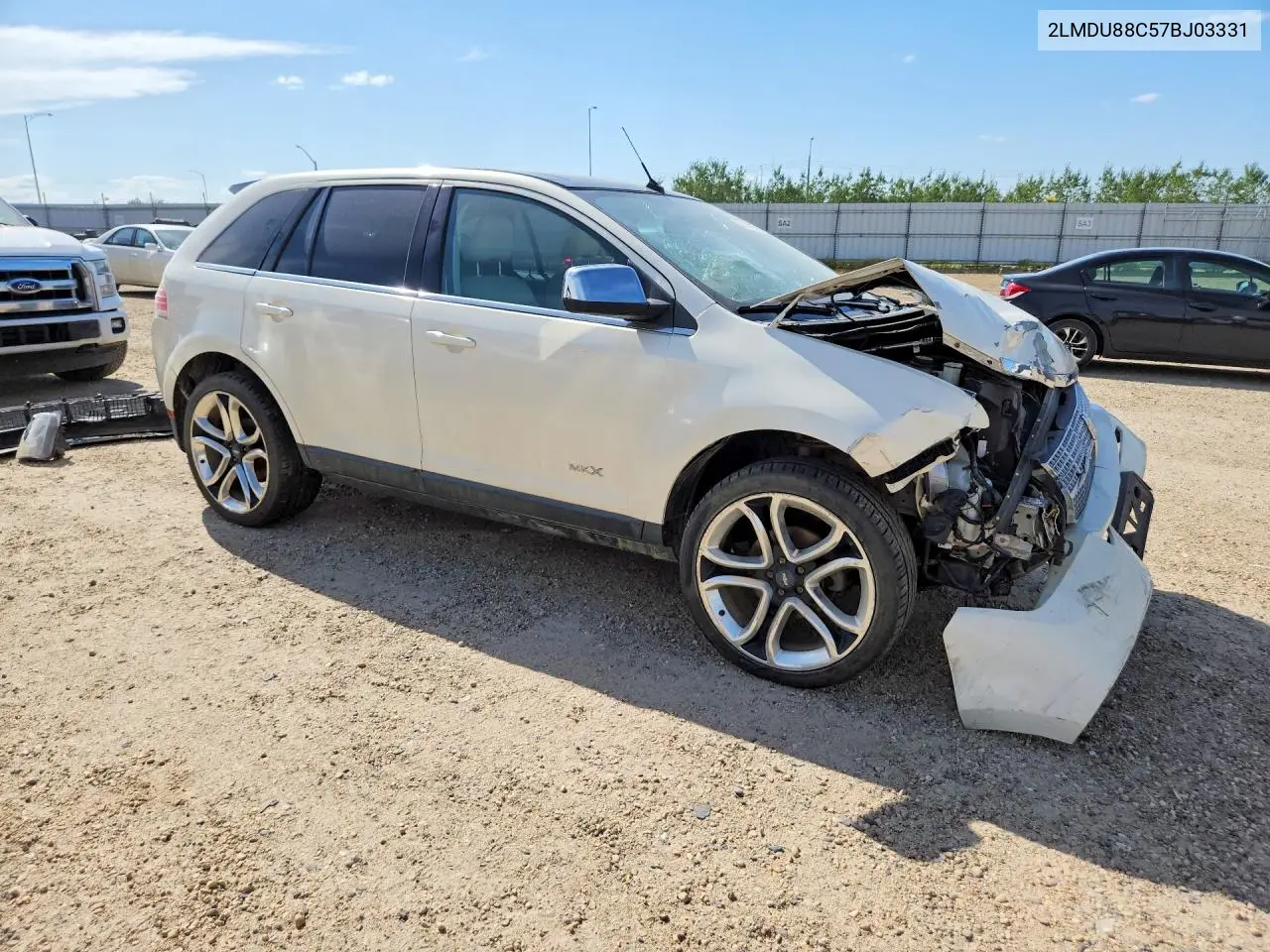 2007 Lincoln Mkx VIN: 2LMDU88C57BJ03331 Lot: 60827656