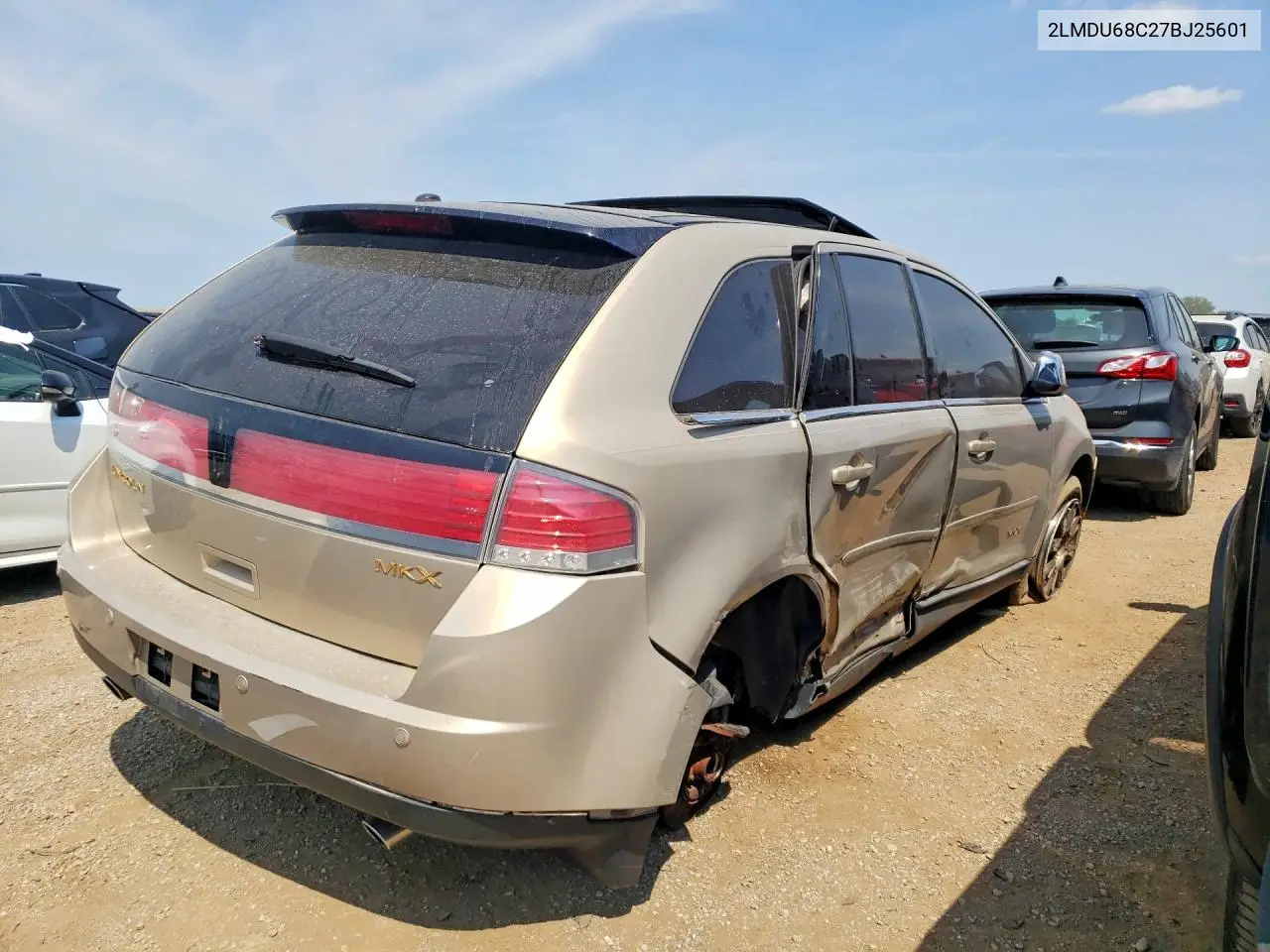 2007 Lincoln Mkx VIN: 2LMDU68C27BJ25601 Lot: 60864086