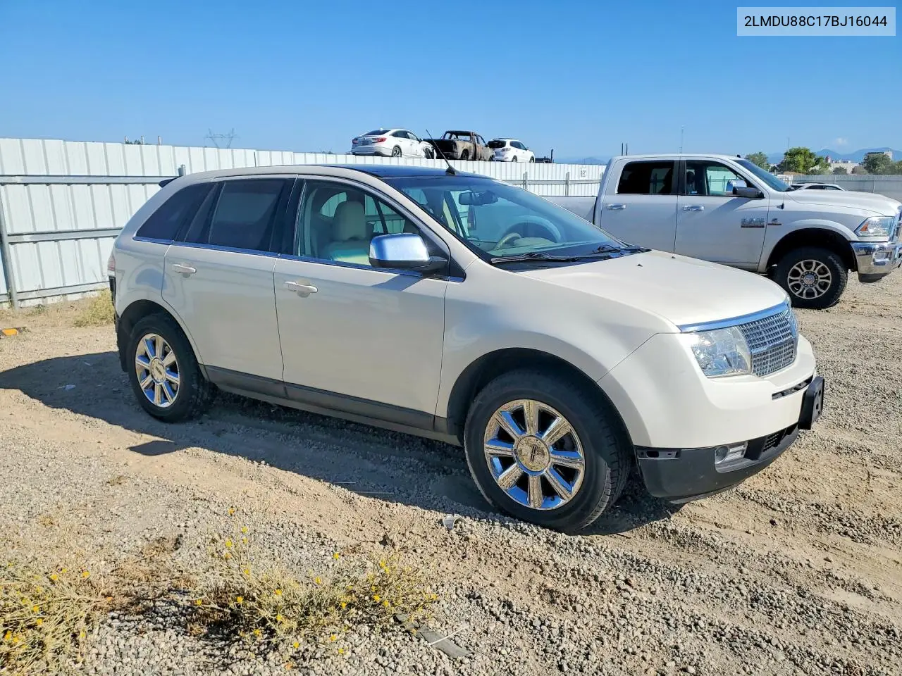 2007 Lincoln Mkx VIN: 2LMDU88C17BJ16044 Lot: 61191536