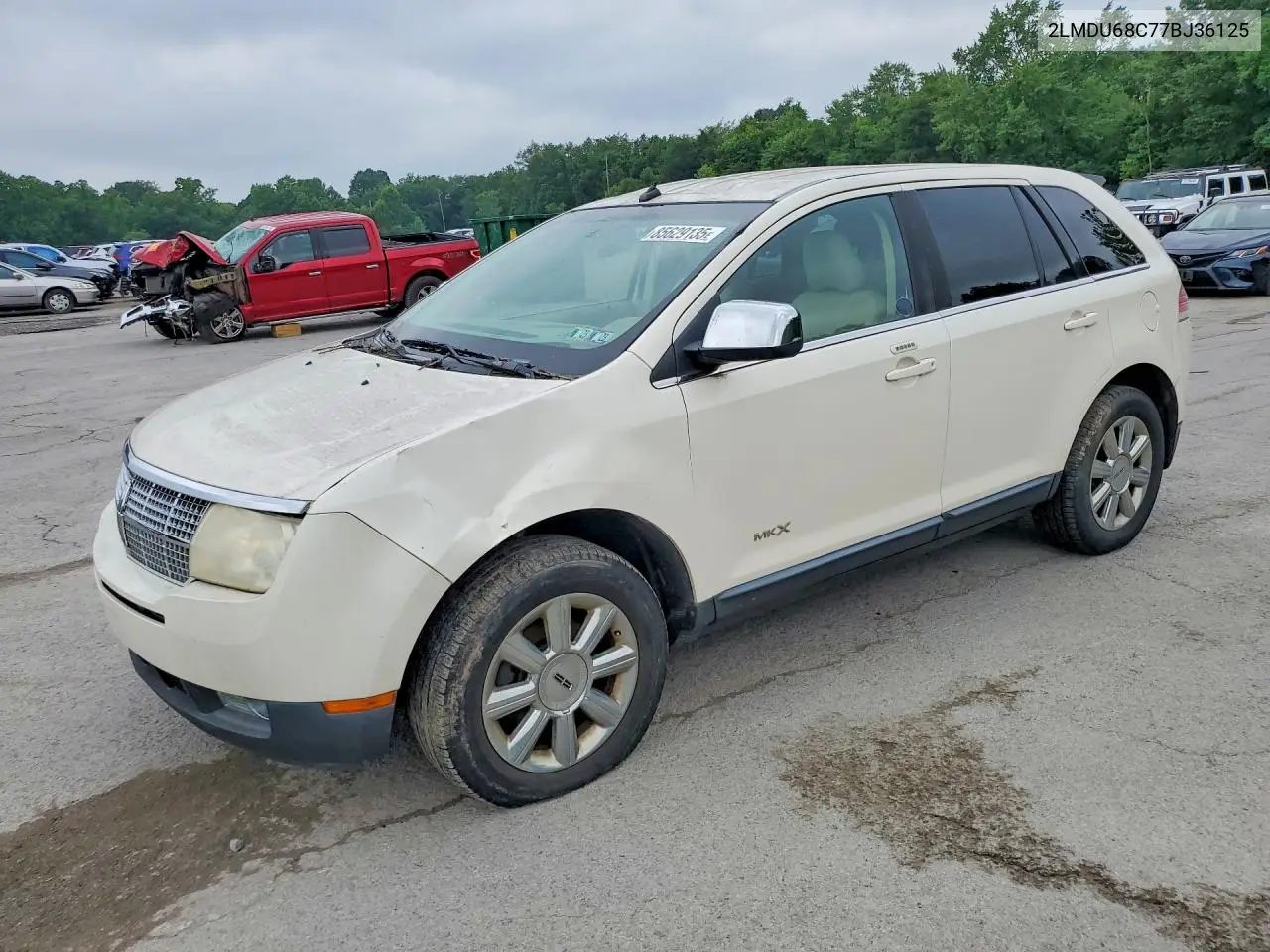 2007 Lincoln Mkx VIN: 2LMDU68C77BJ36125 Lot: 85629135