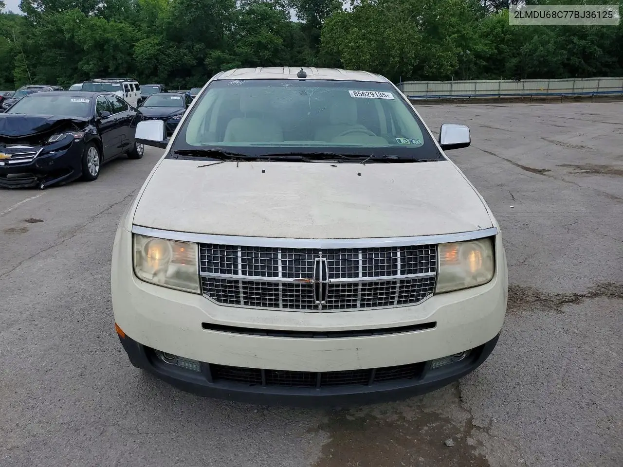 2007 Lincoln Mkx VIN: 2LMDU68C77BJ36125 Lot: 85629135