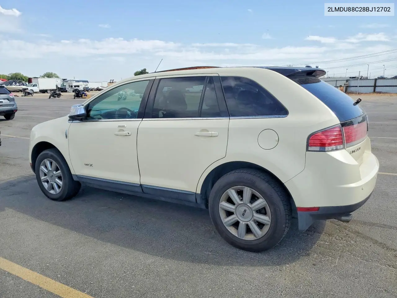 2008 Lincoln Mkx VIN: 2LMDU88C28BJ12702 Lot: 54546726