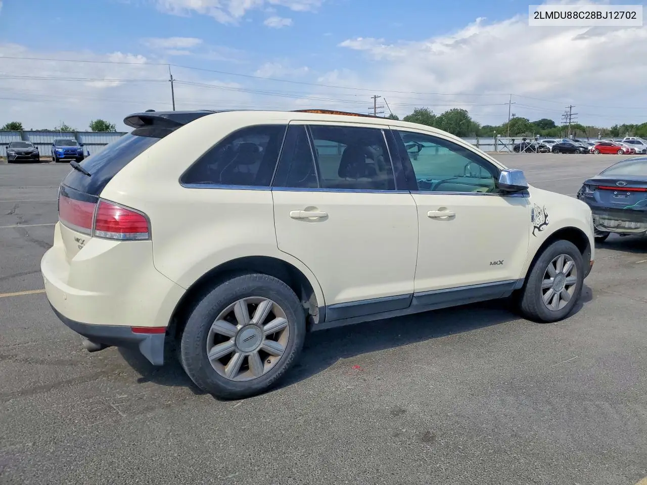 2008 Lincoln Mkx VIN: 2LMDU88C28BJ12702 Lot: 54546726