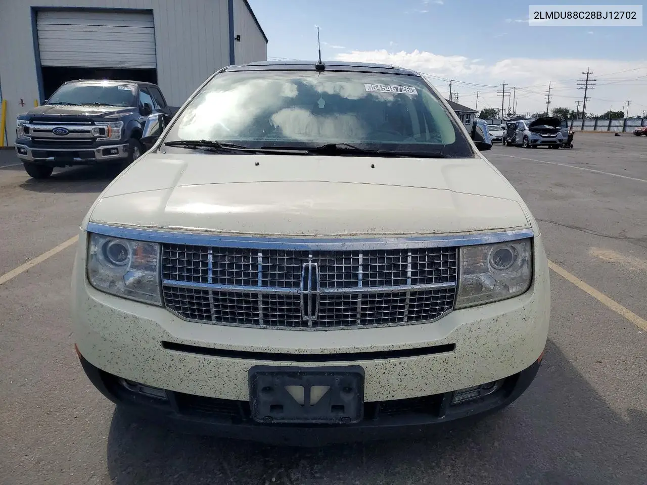 2008 Lincoln Mkx VIN: 2LMDU88C28BJ12702 Lot: 54546726