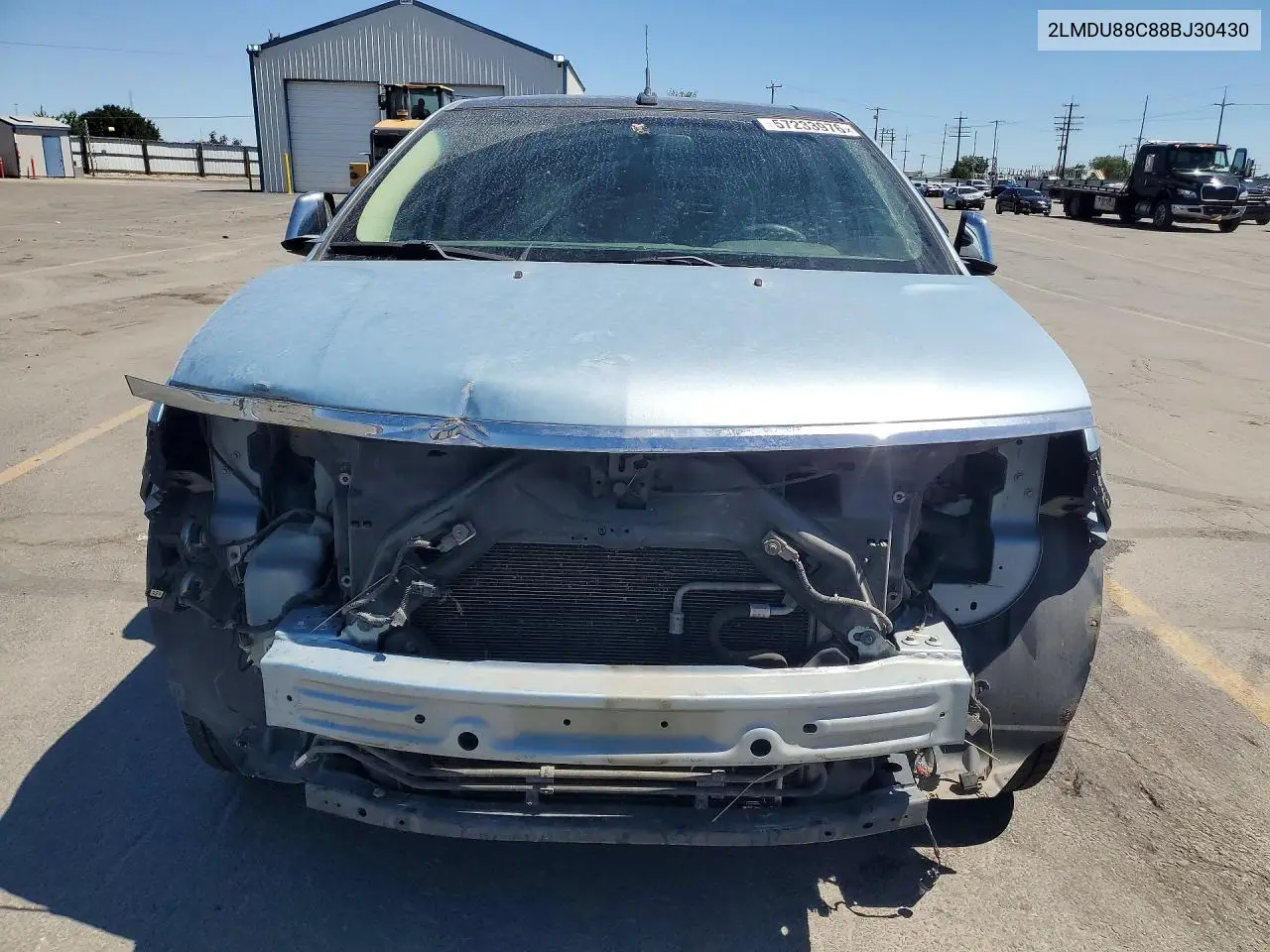 2008 Lincoln Mkx VIN: 2LMDU88C88BJ30430 Lot: 57233976