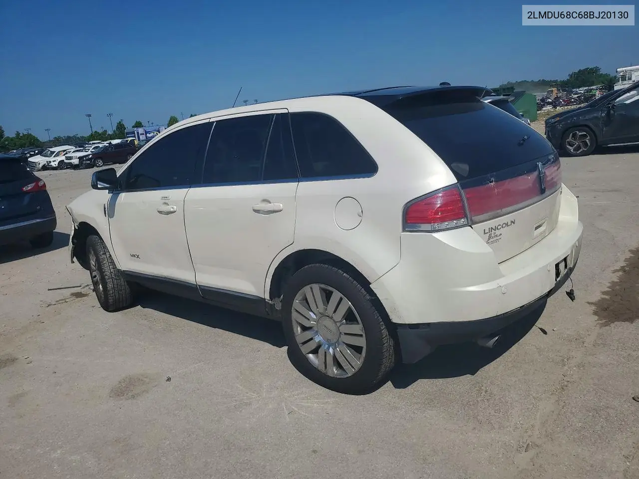 2008 Lincoln Mkx VIN: 2LMDU68C68BJ20130 Lot: 58437536