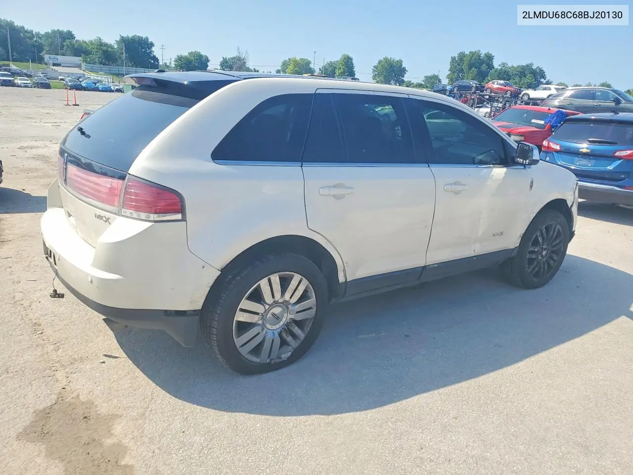 2008 Lincoln Mkx VIN: 2LMDU68C68BJ20130 Lot: 58437536