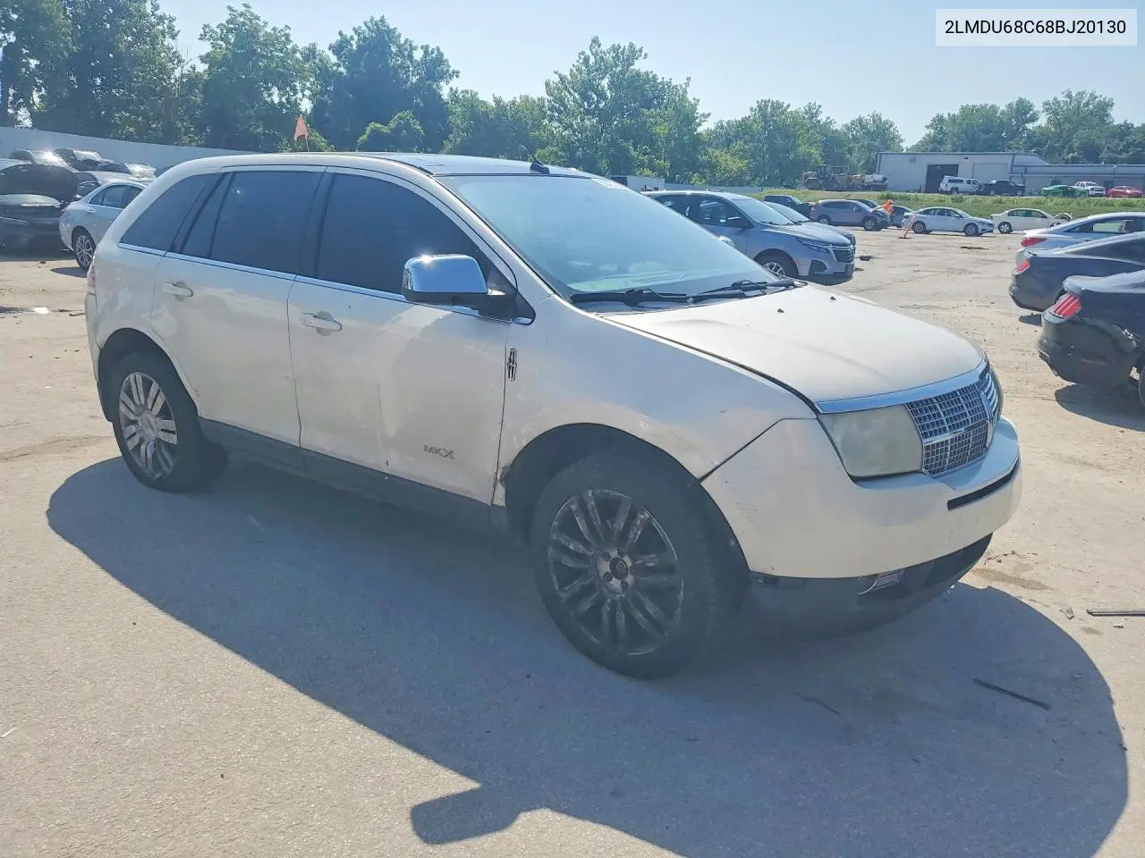 2008 Lincoln Mkx VIN: 2LMDU68C68BJ20130 Lot: 58437536