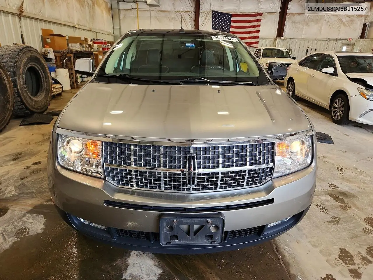 2008 Lincoln Mkx VIN: 2LMDU88C08BJ15257 Lot: 59174926