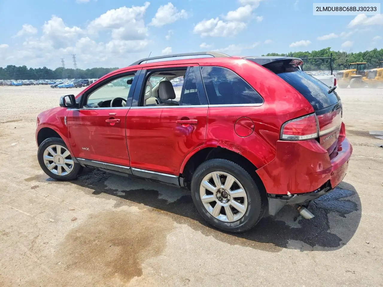 2008 Lincoln Mkx VIN: 2LMDU88C68BJ30233 Lot: 59325886
