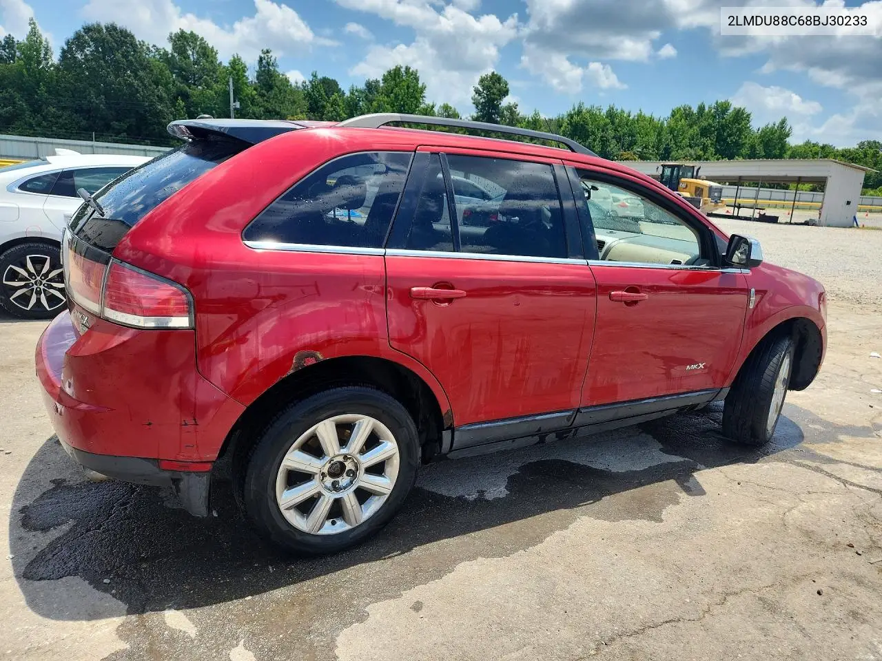 2008 Lincoln Mkx VIN: 2LMDU88C68BJ30233 Lot: 59325886