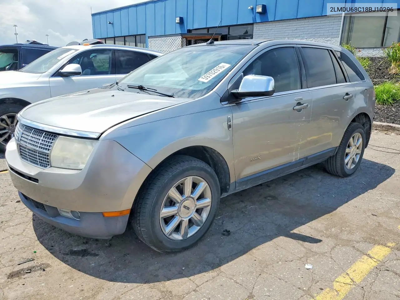 2008 Lincoln Mkx VIN: 2LMDU68C18BJ10296 Lot: 59702916