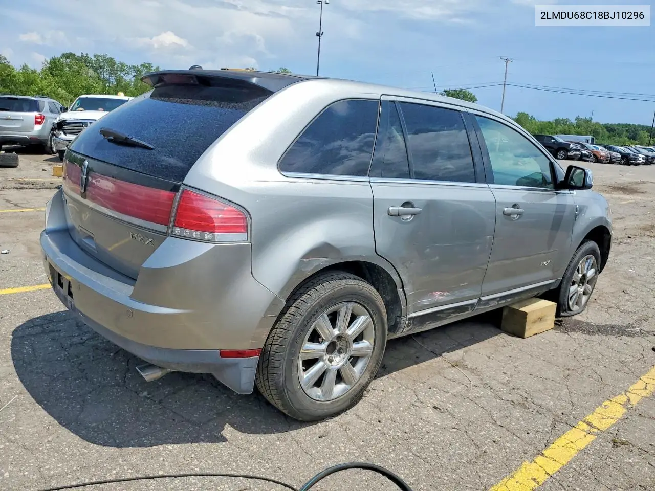 2008 Lincoln Mkx VIN: 2LMDU68C18BJ10296 Lot: 59702916