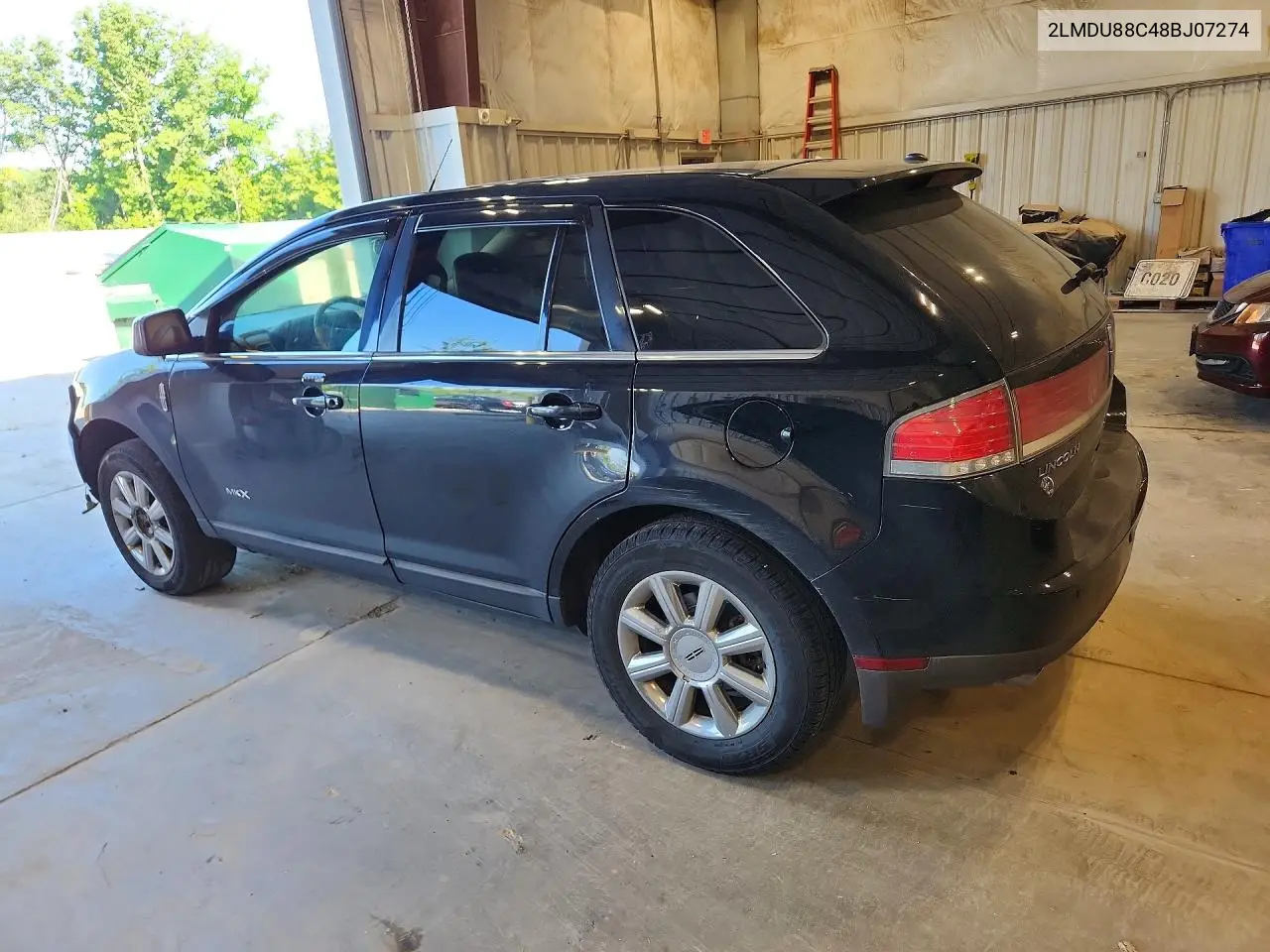 2008 Lincoln Mkx VIN: 2LMDU88C48BJ07274 Lot: 60922546