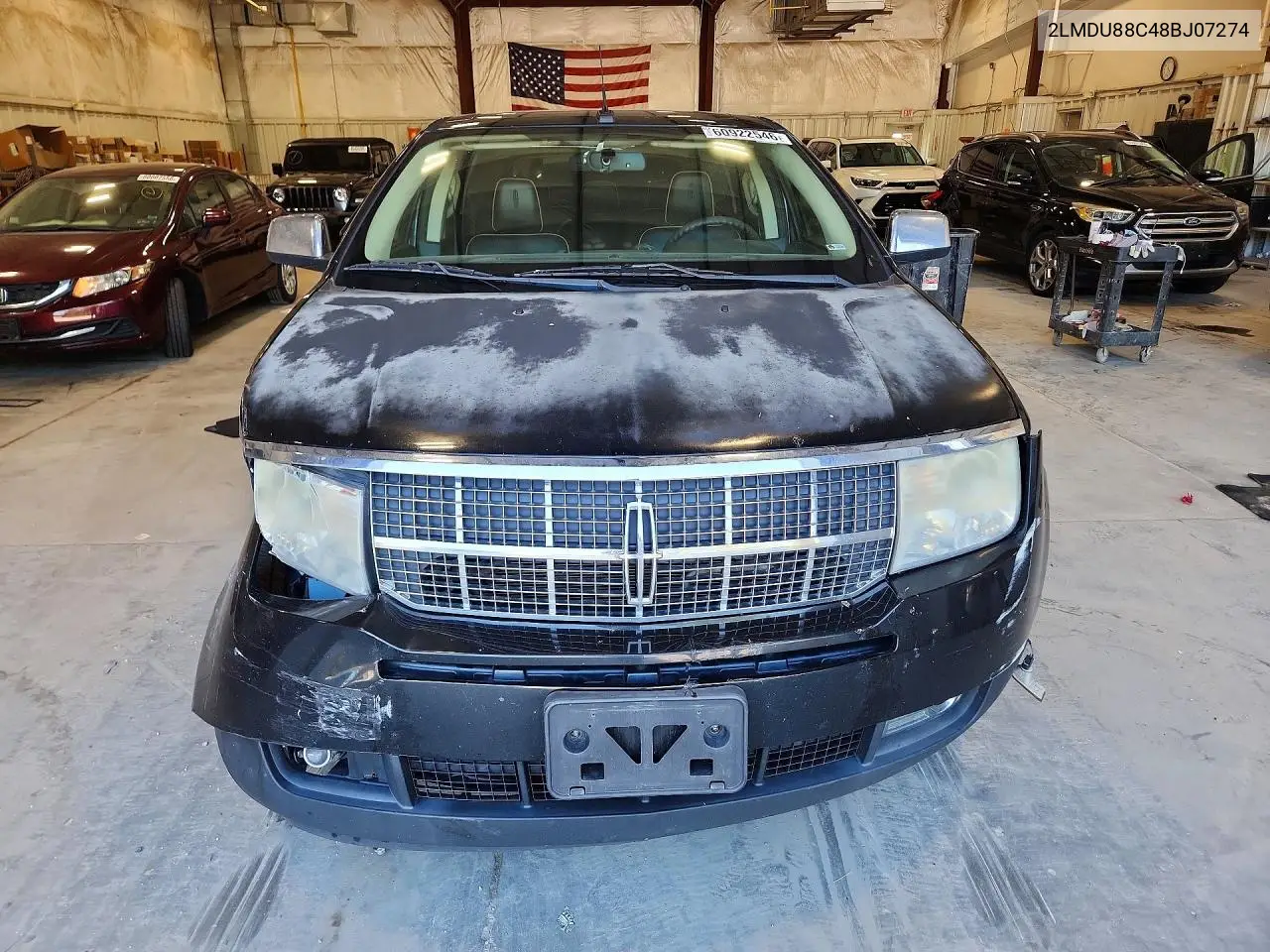 2008 Lincoln Mkx VIN: 2LMDU88C48BJ07274 Lot: 60922546
