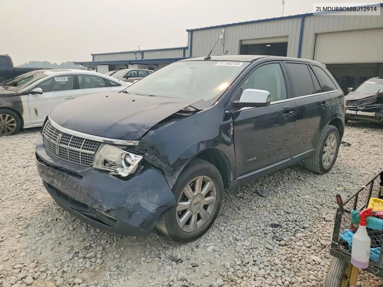 2008 Lincoln Mkx VIN: 2LMDU88C68BJ12914 Lot: 61196316