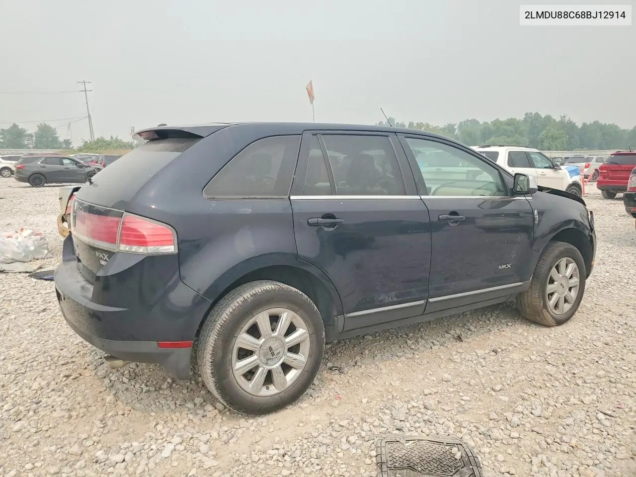 2008 Lincoln Mkx VIN: 2LMDU88C68BJ12914 Lot: 61196316