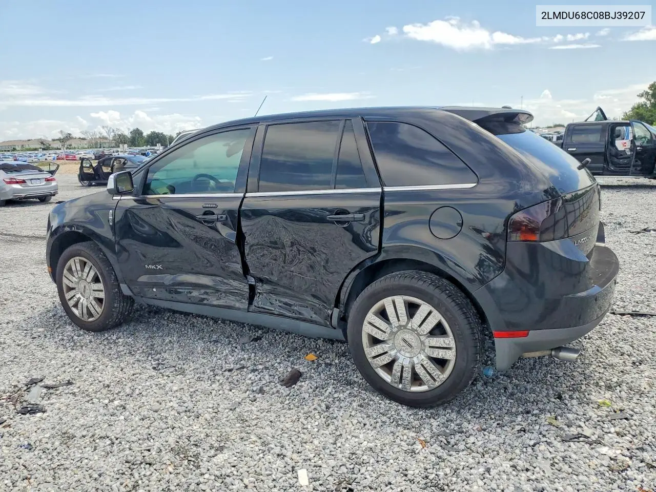 2008 Lincoln Mkx VIN: 2LMDU68C08BJ39207 Lot: 61343976