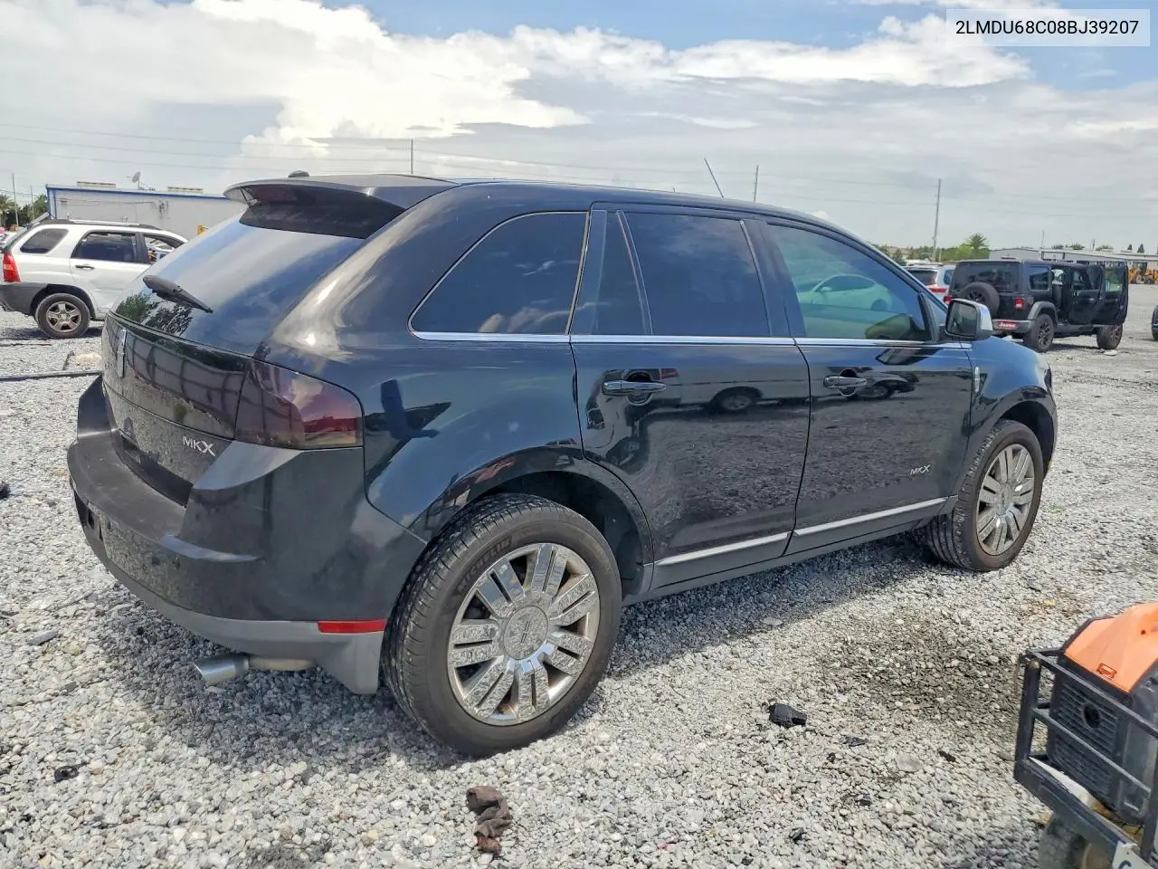 2008 Lincoln Mkx VIN: 2LMDU68C08BJ39207 Lot: 61343976