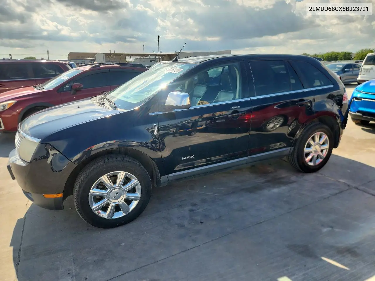 2008 Lincoln Mkx VIN: 2LMDU68CX8BJ23791 Lot: 61353706