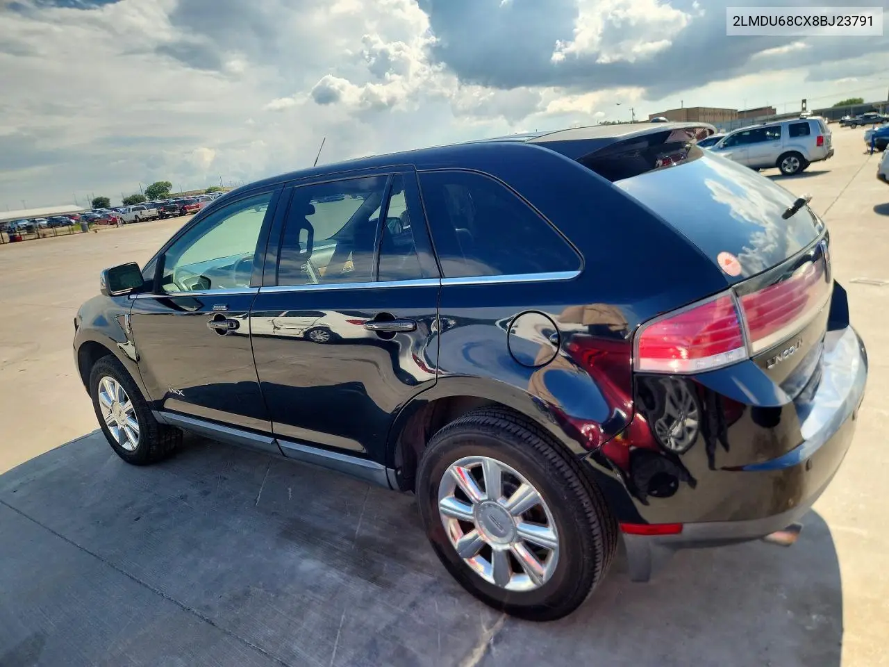 2008 Lincoln Mkx VIN: 2LMDU68CX8BJ23791 Lot: 61353706